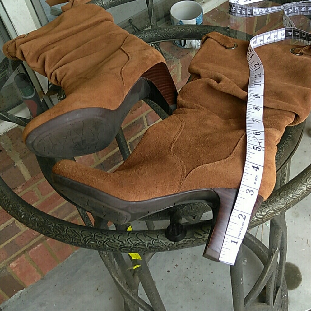 Connie boots brown suede